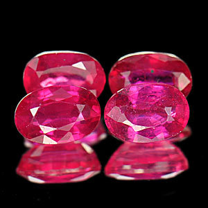 Genuine Ruby 0.90ct 6.0 x 4.2 x 3.8mm Mozambique VS1