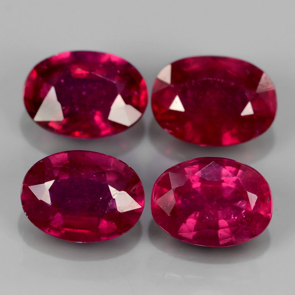 Genuine Ruby 1.09ct 7x5mm SI1 Madagascar