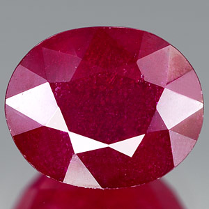 Genuine RUBY 4.39ct 10.0 x 8.2 x 5.7mm Oval