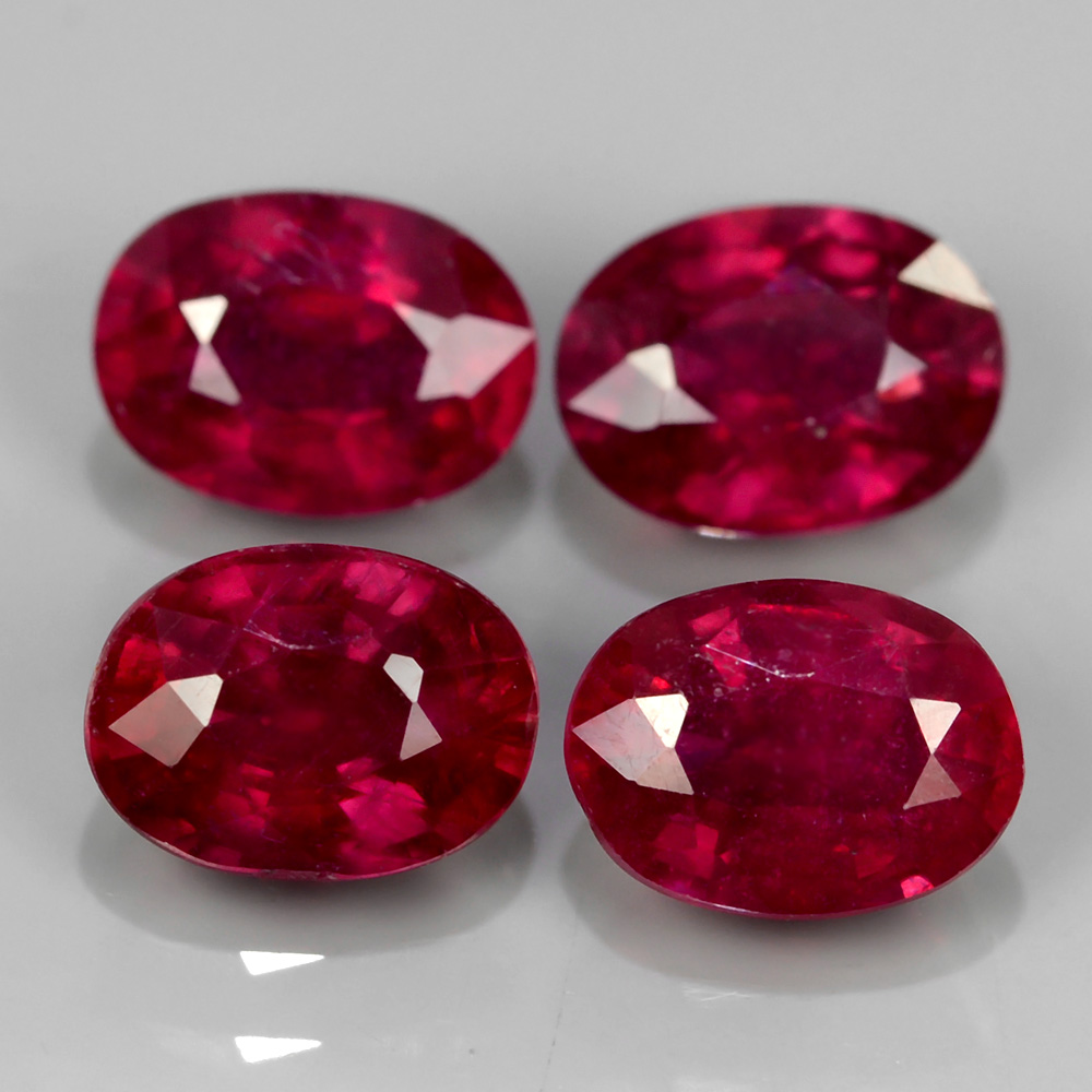 Genuine Ruby 1.15ct 6.9x5mm SI1 Madagascar