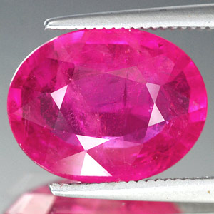 Genuine RUBY 5.69ct 13.0 x 10.0 x 4.7mm Oval