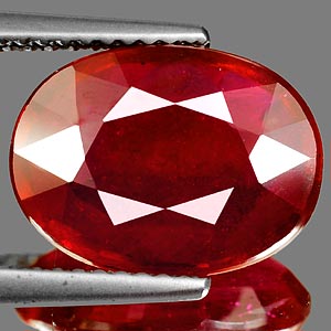 Genuine RUBY 5.81ct 12.6 x 9.4 x 4.4mm Oval