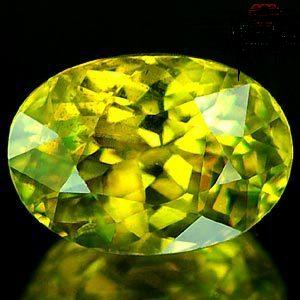 Genuine 100% Natural SPHENE 1.14ct 7.3 x 5.2 x 4.2mm Oval