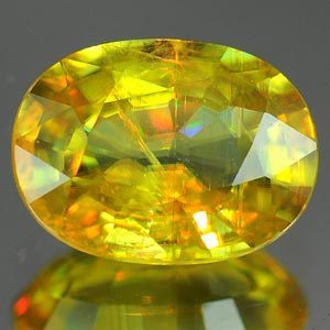 Genuine 100% Natural SPHENE 1.14ct 7.7 x 5.8 x 3.2mm Oval