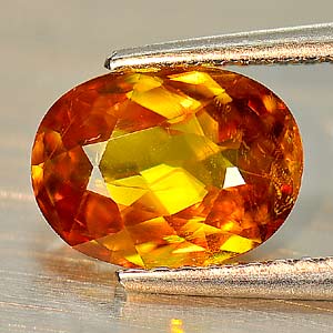 Genuine 100% Natural Sphene 1.77ct 8.8 x 6.6mm Oval VS1 Clarity