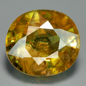 Genuine 100% Natural Sphene 3.06ct 9.3 x 8.2mm Oval SI2 Clarity