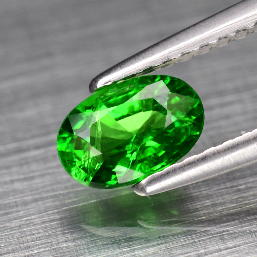 Genuine 100% Natural Tsavorite Garnet .66ct 6.4 x 4.3mm Oval SI1 Clarity