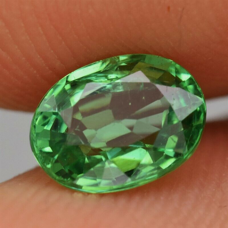 Genuine 100% Natural Tsavorite Garnet 1.02ct 7.0 x 5.0mm Oval SI1 Clarity