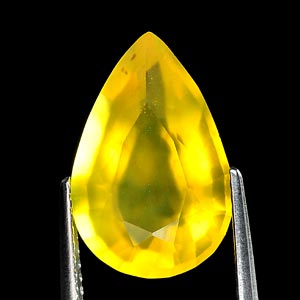 Genuine 100% Natural YELLOW OPAL 4.13ct 15.3 x 10.3 x 7.3mm Pear