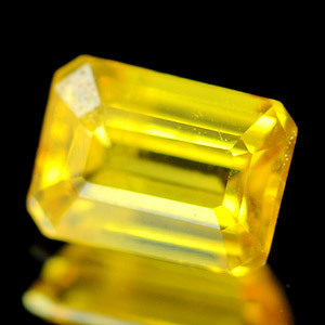 Genuine Yellow Sapphire 1.10ct 6.6 x 4.9 x 3.1mm Thailand SI