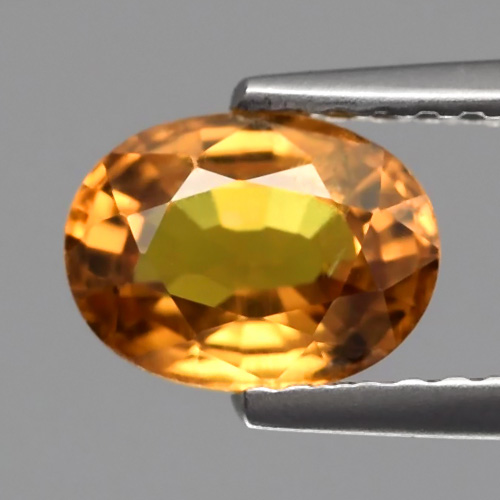 Genuine Yellow Sapphire 1.37ct 7.2x5.5x3.6mm SI1 Tanzania