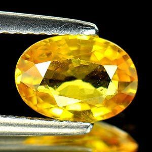 Genuine Yellow Sapphire 1.58ct 7.7 x 5.8 x 3.6mm Thailand VVS