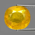 Genuine Yellow Sapphire 6.18ct 11.5x10.3x5.2mm I1 Madagascar