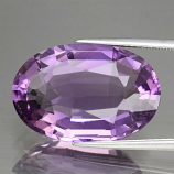 Genuine 100% Natural Amethyst 15.09ct 20.4 x 13.7mm Oval IF Clarity