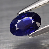Genuine Blue Sapphire .63ct 6.0 x 4.0mm Oval SI1 Clarity