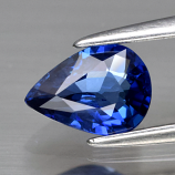 Genuine Blue Sapphire .78ct 6.8 x 5.0mm Pear SI1 Clarity Ceylon