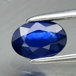 Genuine Blue Sapphire .87ct 6.7 x 4.8mm Oval SI Clarity