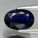 Genuine Blue Sapphire .90ct 6.8 x 4.8mm Oval SI1 Clarity