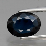 Genuine 100% Natural Blue Sapphire 1.28ct 7.5 x 5.6mm Oval VS Clarity