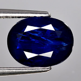 Genuine 100% Natural Blue Sapphire 2.18ct 8.7 x 6.6mm Oval SI1 Clarity