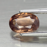 Genuine 100% Natural Brown Sapphire 0.66ct 6.0 x 4.2mm Oval VS Clarity
