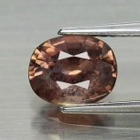 Genuine 100% Natural Brown Sapphire 1.28ct 7.0 x 5.4mm Oval SI1 Clarity