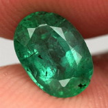 Genuine 100% Natural Emerald 1.03ct 7.8 x 5.5mm Oval SI Clarity