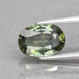 Genuine 100% Natural Green Sapphire 1.30ct 7.8 x 5.4mm Oval SI1 Clarity