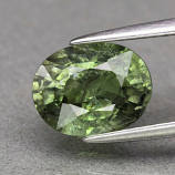 Genuine Green Sapphire 2.92ct 9.3 x 7.2mm Oval SI1 Clarity