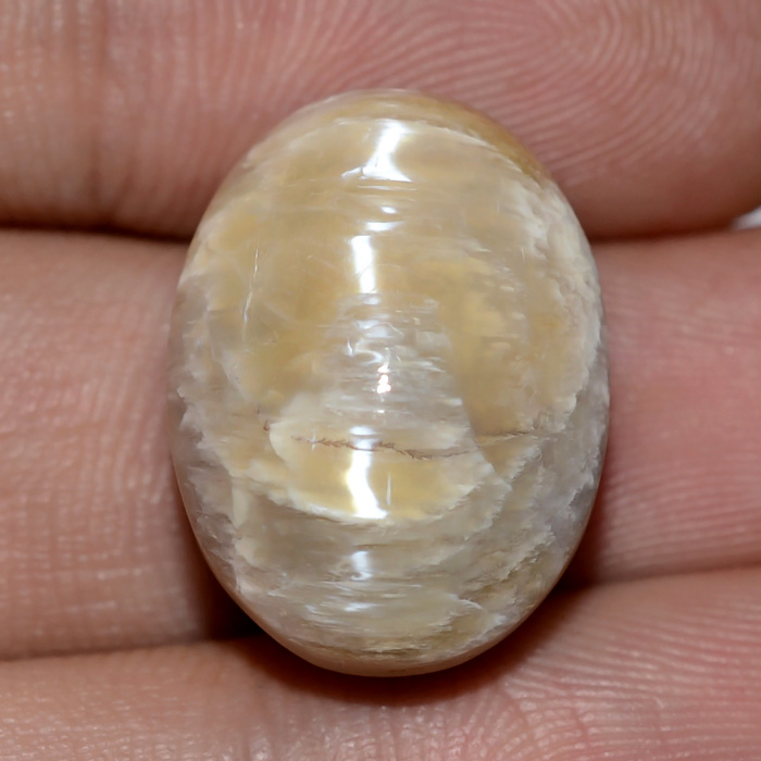 Genuine 100% Natural Cabochon Cats Eye Opal 25.58ct 20.5 x 15.2mm Oval Opaque
