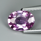 Genuine 100% Natural Purple Sapphire 0.94ct 7.0 x 5.0mm Oval SI1 Clarity 