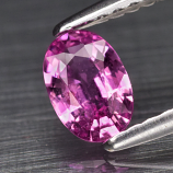 Genuine Pink Sapphire .52ct 6.0 x 4.0mm Oval SI1 Clarity
