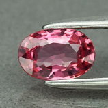 Genuine Pink Sapphire 0.67ct 6.0 x 4.2mm Oval VVS Clarity  