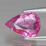 Genuine 100% Natural Pink Sapphire .98ct 7.8 x 5.6mm Pear SI1 Clarity