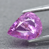 Genuine 100% Natural Purple Sapphire 1.09ct 7.2 x 5.5mm Pear SI2 Clarity