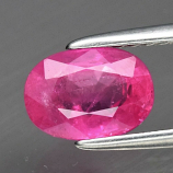 Genuine Pink Sapphire 1.31ct 7.2 x 5.0mm Oval SI1 Clarity  