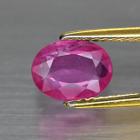 Genuine Pink Sapphire 1.41ct 8.0 x 6.0mm Oval SI1 Clarity