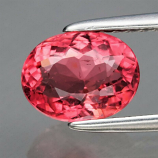Genuine 100% Natural Pink Tourmaline 1.23ct 7.4 x 5.7mm Oval VS Clarity