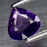 Genuine 100% Natural Purple Sapphire .63ct 5.8 x 5.8mm Pear SI1 Clarity