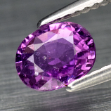 Genuine 100% Natural Purple Sapphire 0.96ct 6.8 x 5.5mm Oval SI1 Clarity