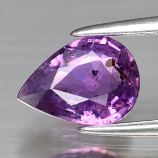 Genuine 100% Natural Purple Sapphire 1.01ct 7.8 x 5.7m Pear SI1 Clarity