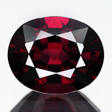 Genuine 100% Natural Rhodolite Garnet 3.47ct 10.2 x 8.2mm Oval VS1 Clarity 