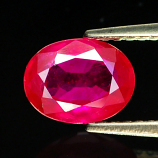 Genuine RUBY 1.42ct 7.8 x 5.9mm Oval SI1 Clarity