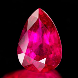 Genuine RUBY 2.27ct 9.5 x 6.8mm Pear SI1 Clarity