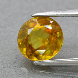 Genuine 100% Natural Sphene .92ct 6.3 x 6.0mm Round Cut SI1 Clarity 