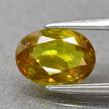 Genuine 100% Natural Sphene 0.93ct 7.0 x 5.2mm Oval VS Clarity 