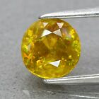 Genuine 100% Natural Sphene .97ct 6.0 x 6.0mm Round Cut SI1 Clarity 