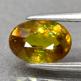 Genuine 100% Natural Sphene 1.06ct 7.2 x 5.0mm Oval SI1 Clarity