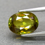 Genuine 100% Natural Sphene 1.16ct 7.3 x 5.4mm Oval VS Clarity