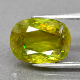 Genuine 100% Natural Sphene 4.46ct 11.0 x 8.3mm Oval SI1 Clarity